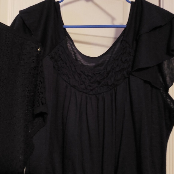 Navy blue women's tops - Picture 3 of 3